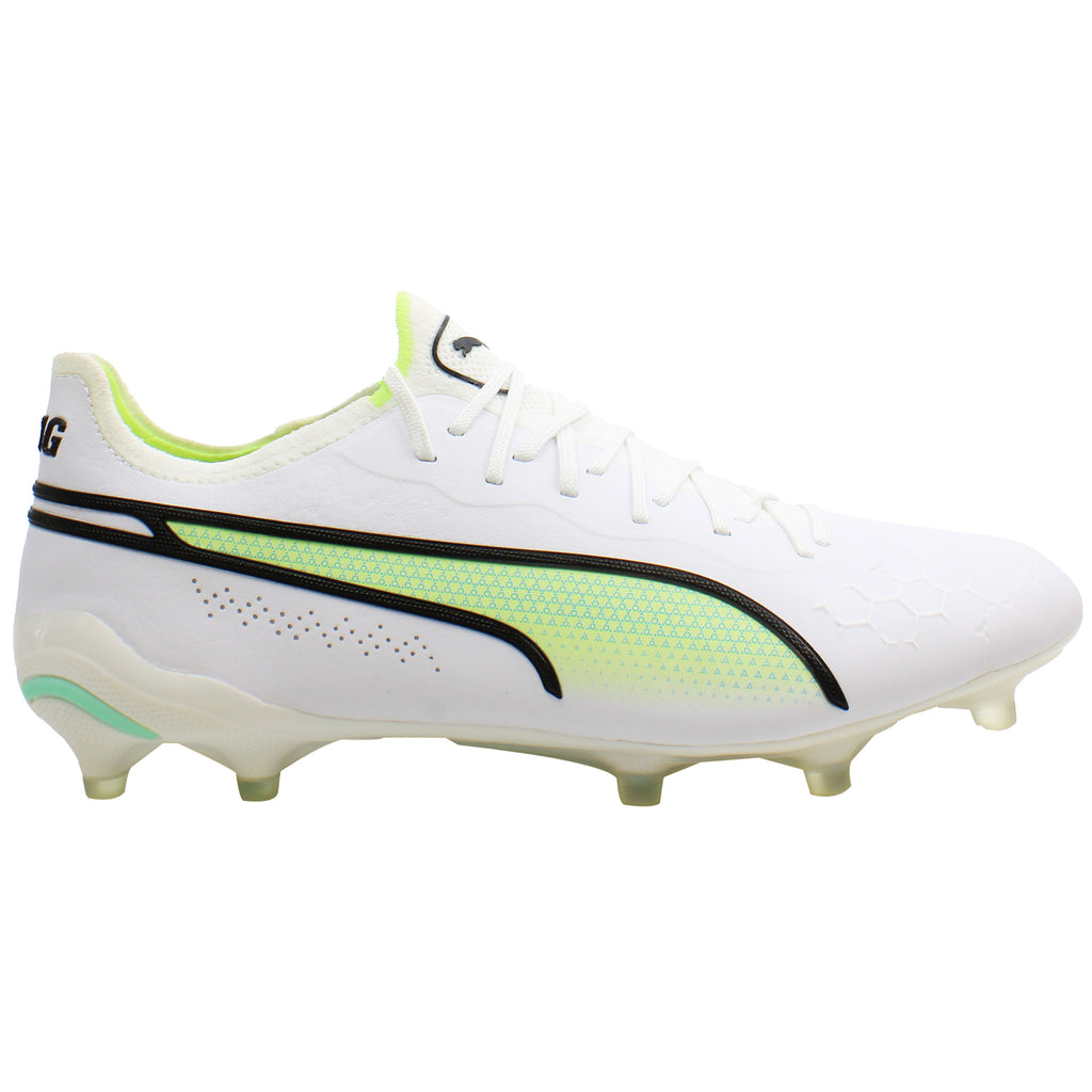 Puma King Ultimate FG/AG Mens White Football Boots