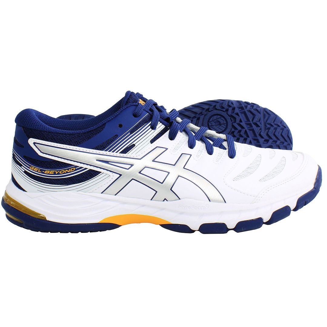 Asics Gel-Beyond 6 104 Mens White Trainers