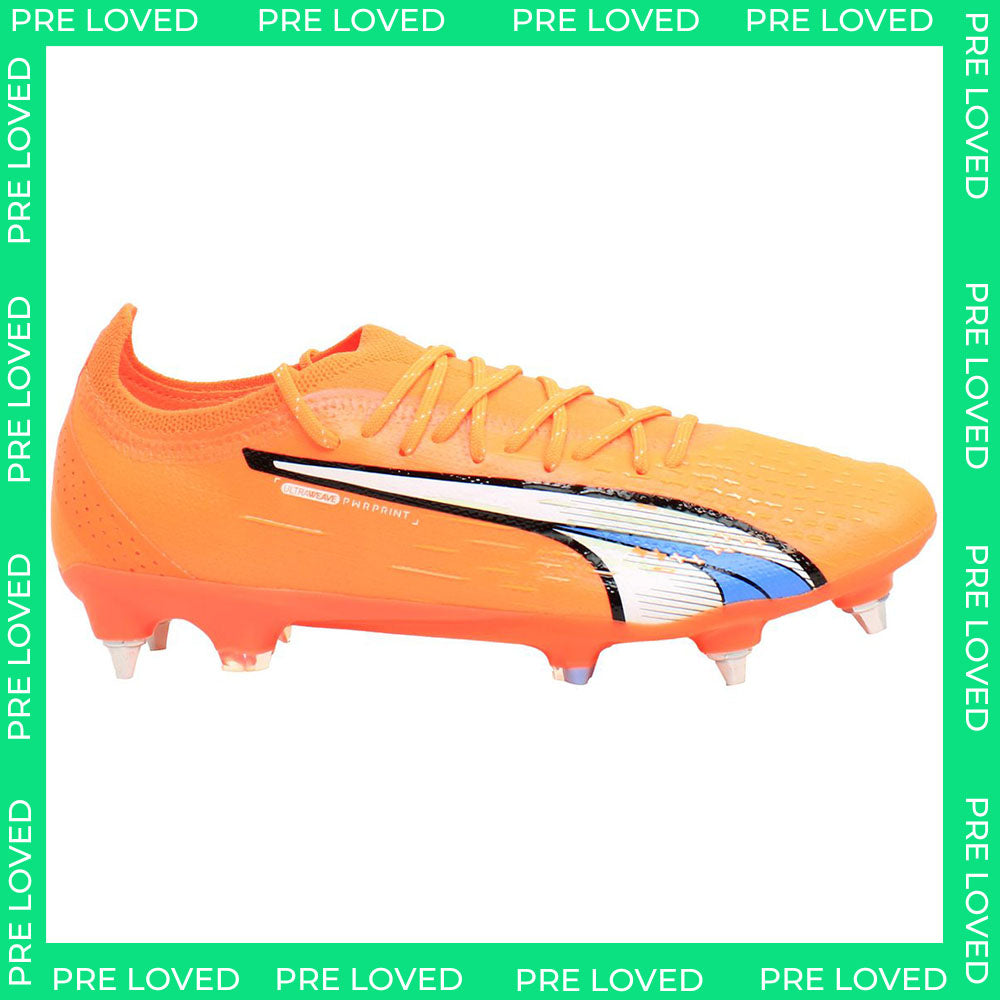 Puma Ultra Ultimate MxSG Mens Orange Football Boots NO BOX