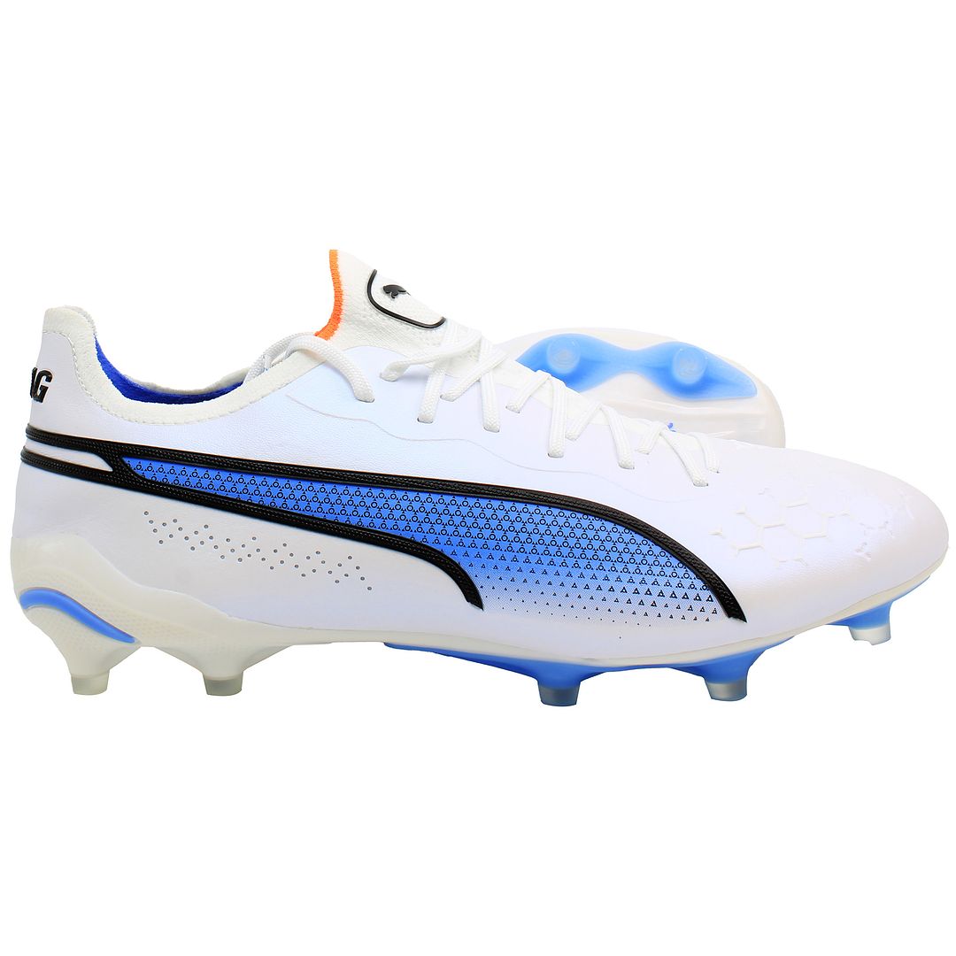 Puma King Ultimate FG/AG Womens White Football Boots