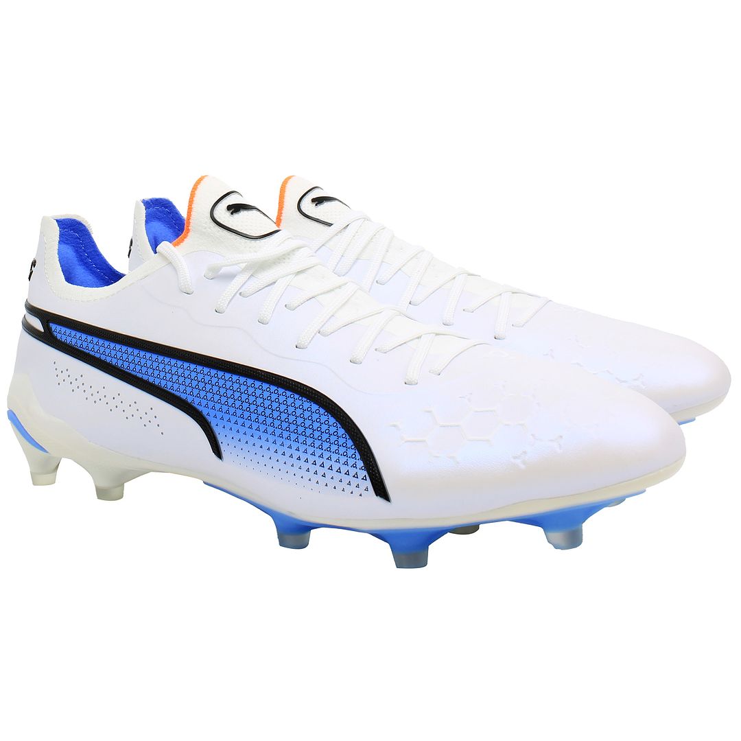 Puma King Ultimate FG/AG Womens White Football Boots