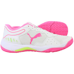 Puma Solarsmash RCT Mens White Padel Shoes