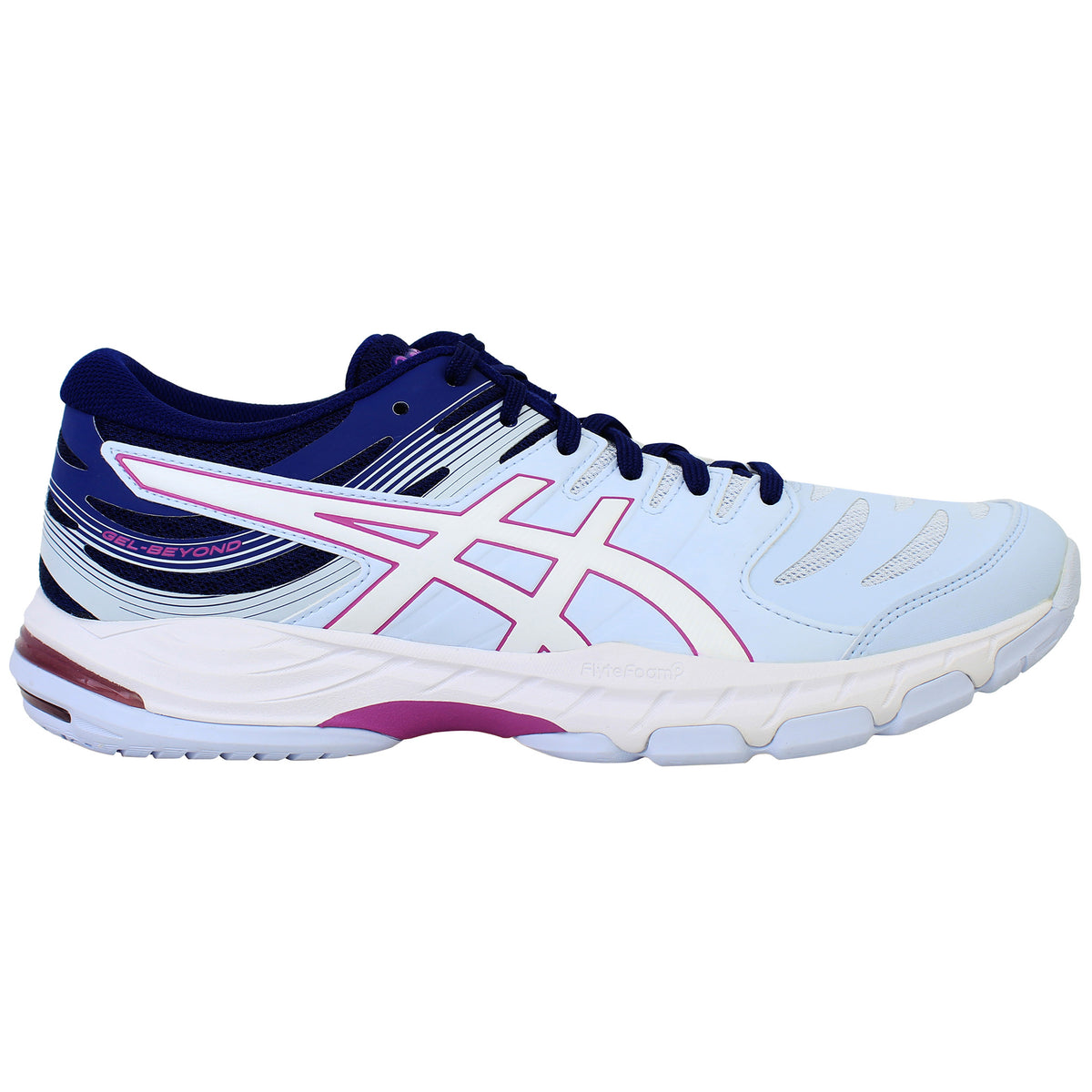 Asics Gel-Beyond 6 Womens Light Blue Handball Shoes