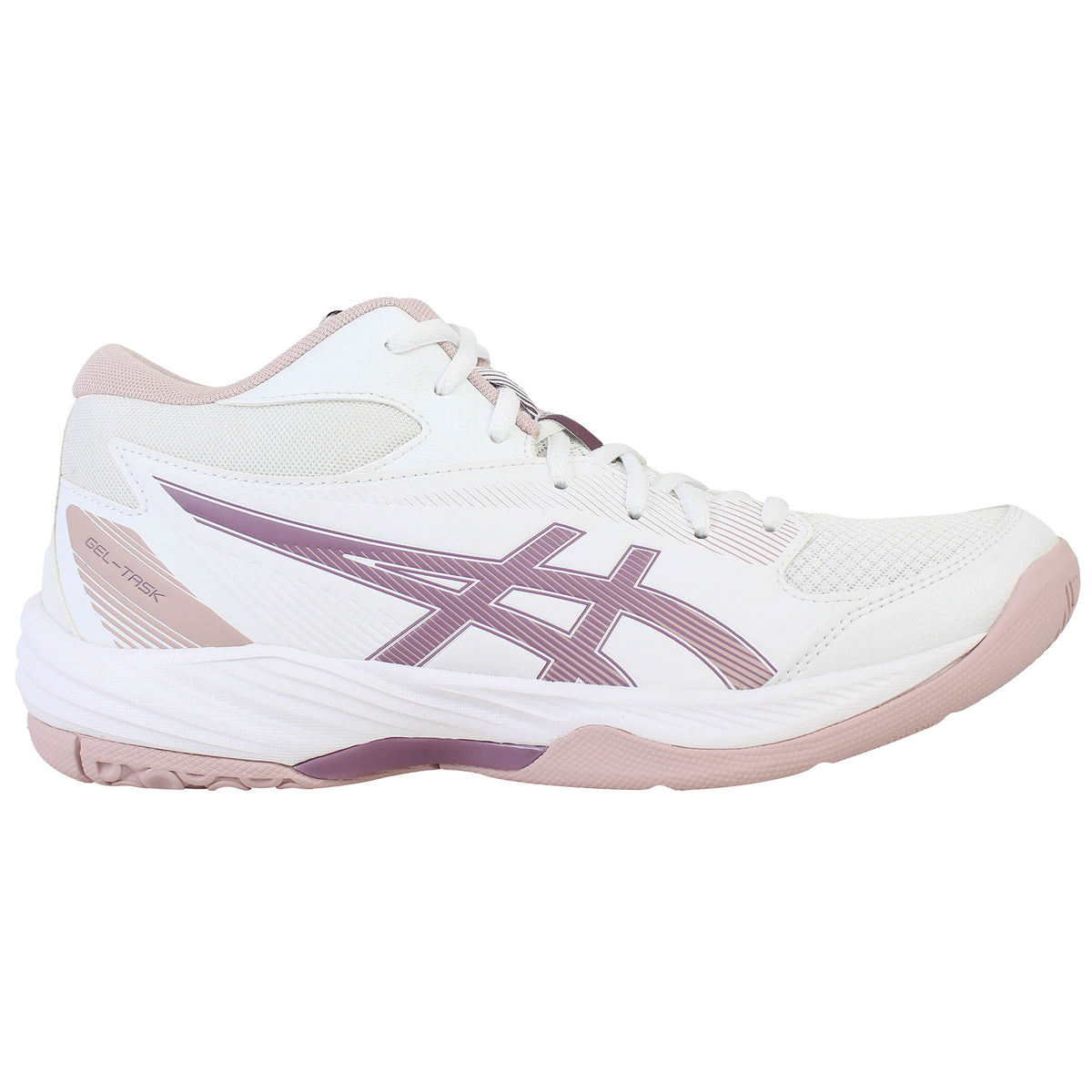 Asics Gel-Task 4 MT Womens White Volleyball Shoes