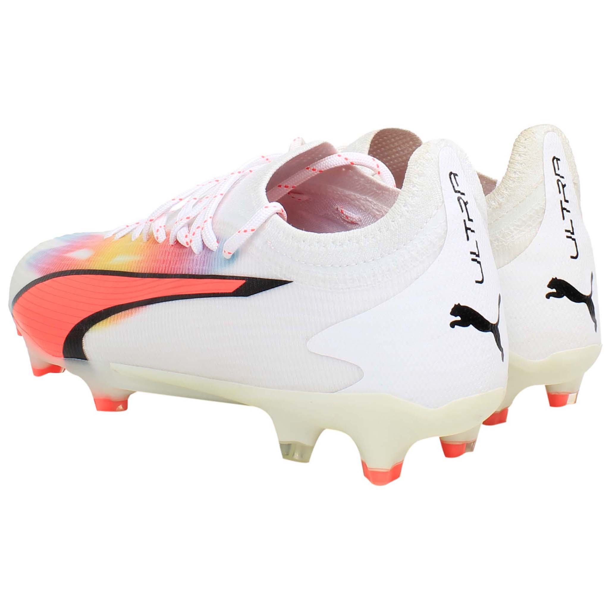 Puma Ultra Ultimate FG/AG Mens White Football Boots