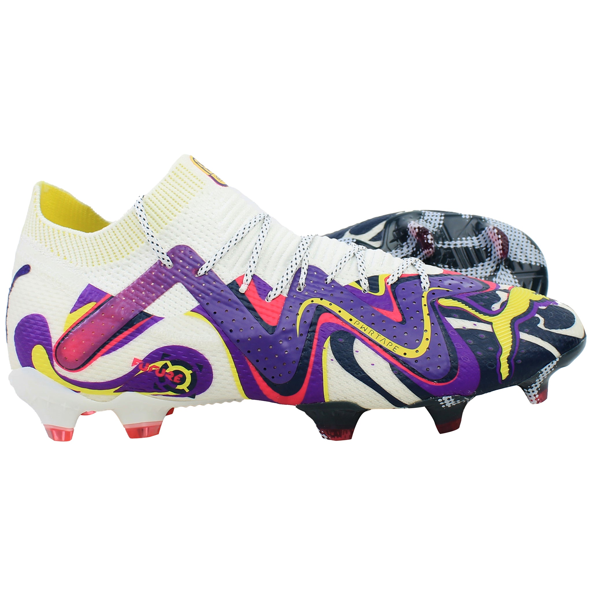 Puma Future Ultimate Creativity FG Mens White Football Boots