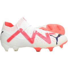 Puma Future Ultimate FG/AG Mens White Football Boots