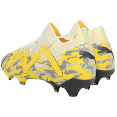 Puma Future Ultimate FG/AG Mens Yellow/Grey Football Boots