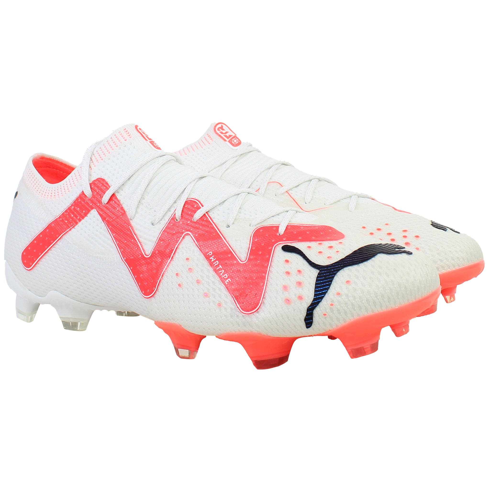 Puma Future Ultimate Low FG/AG Mens White Football Boots