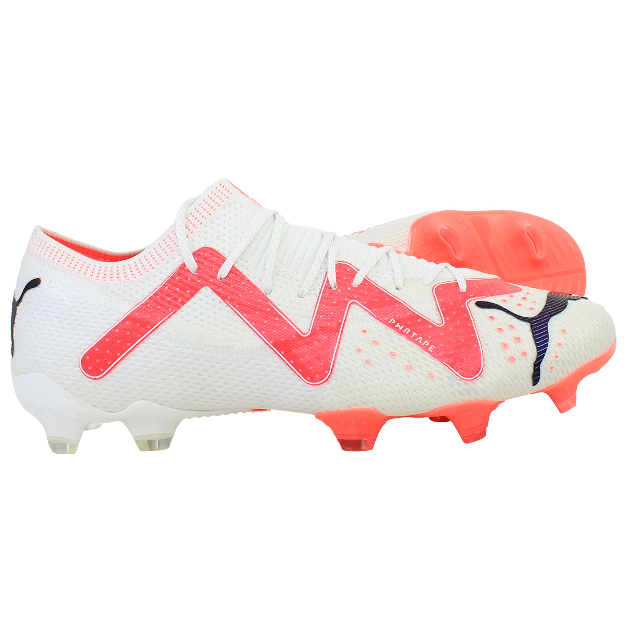 Puma Future Ultimate Low FG/AG Mens White Football Boots