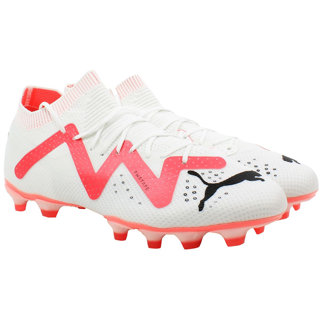 Puma Future Ultimate FG/AG Mens White Football Boots