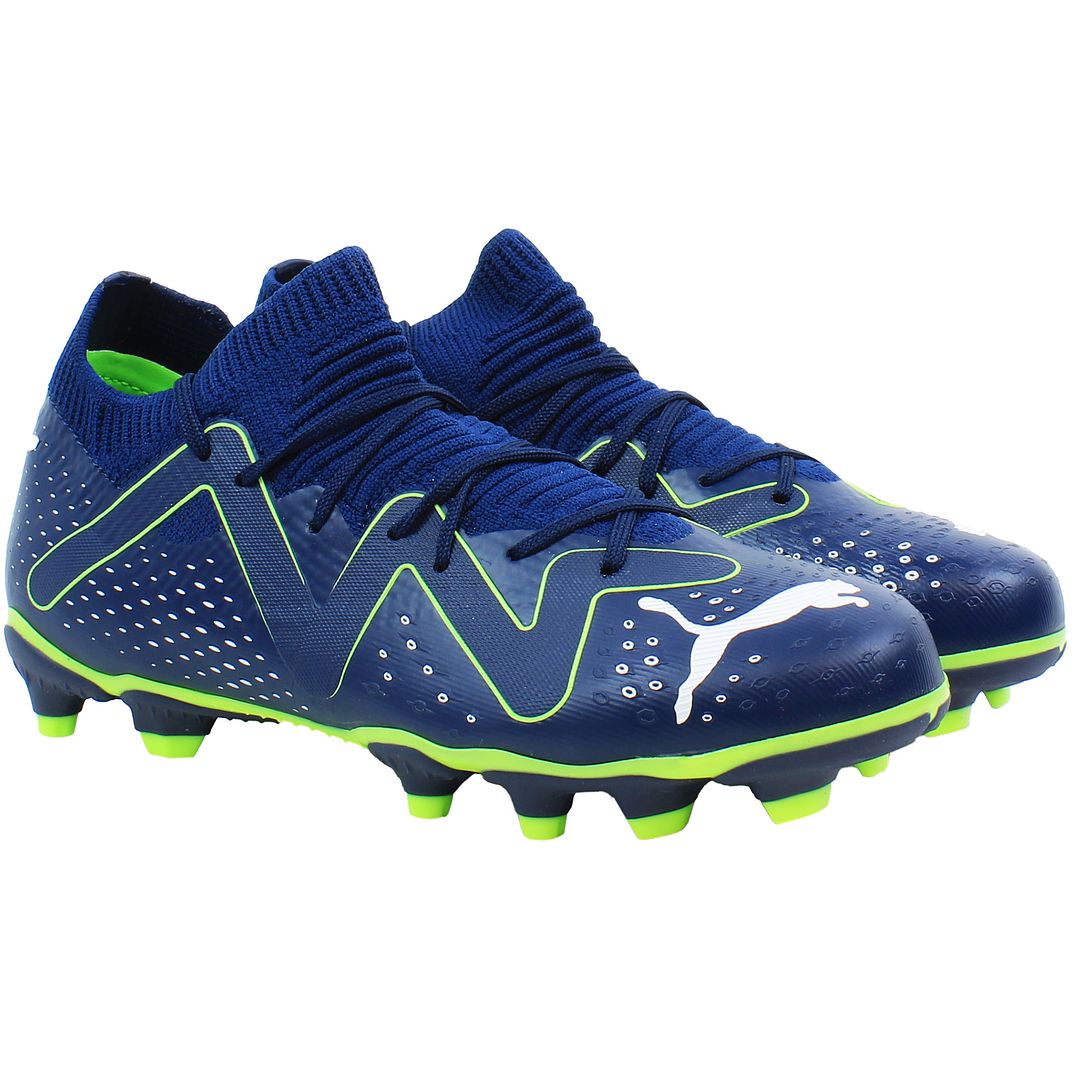 Puma Future Match FG/AG Kids Blue Football Boots