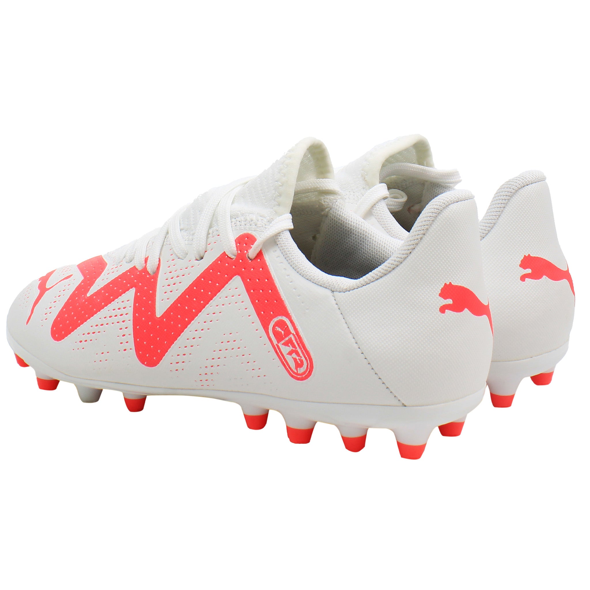 Puma Future Play MG Jr Kids White Football Boots