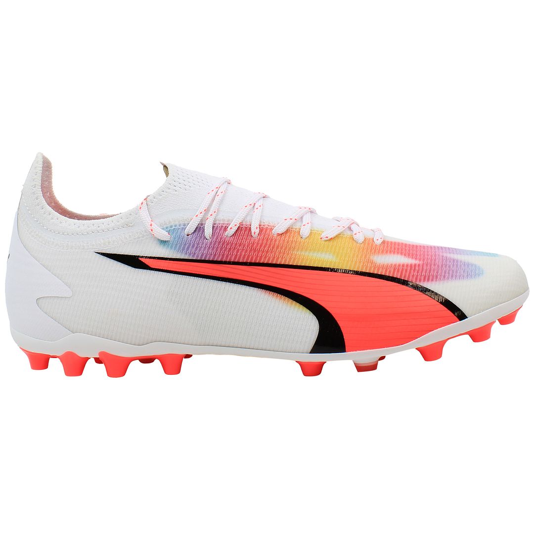 Puma Ultra Ultimate MG Mens White Football Boots