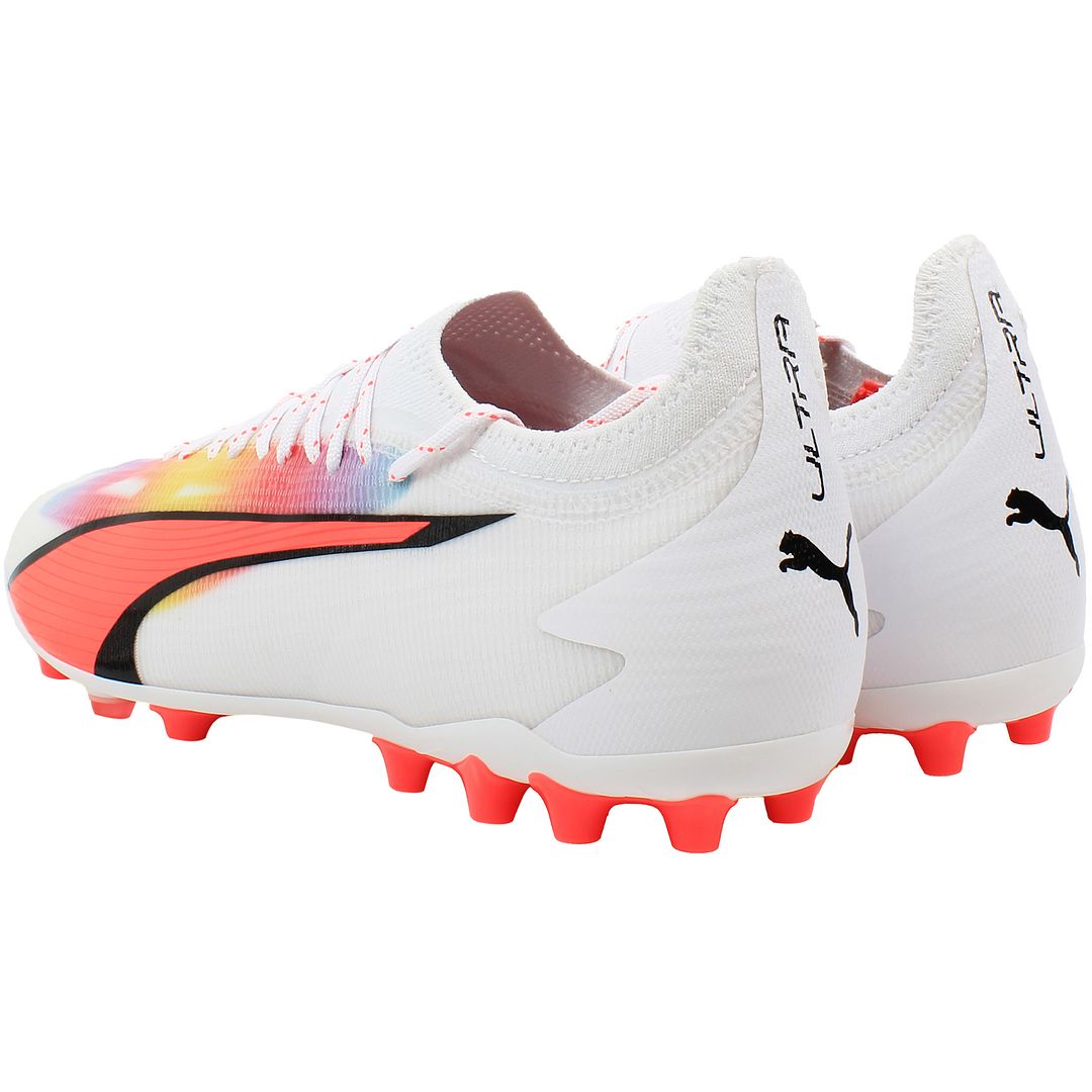 Puma Ultra Ultimate MG Mens White Football Boots