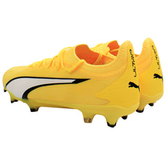 Puma Ultra Ultimate FG/AG Womens Yellow Football Boots