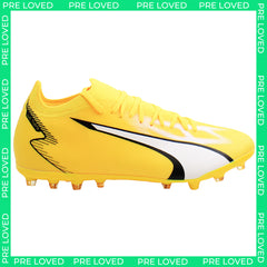 Puma Ultra Match FG Mens Yellow Football Boots NO BOX