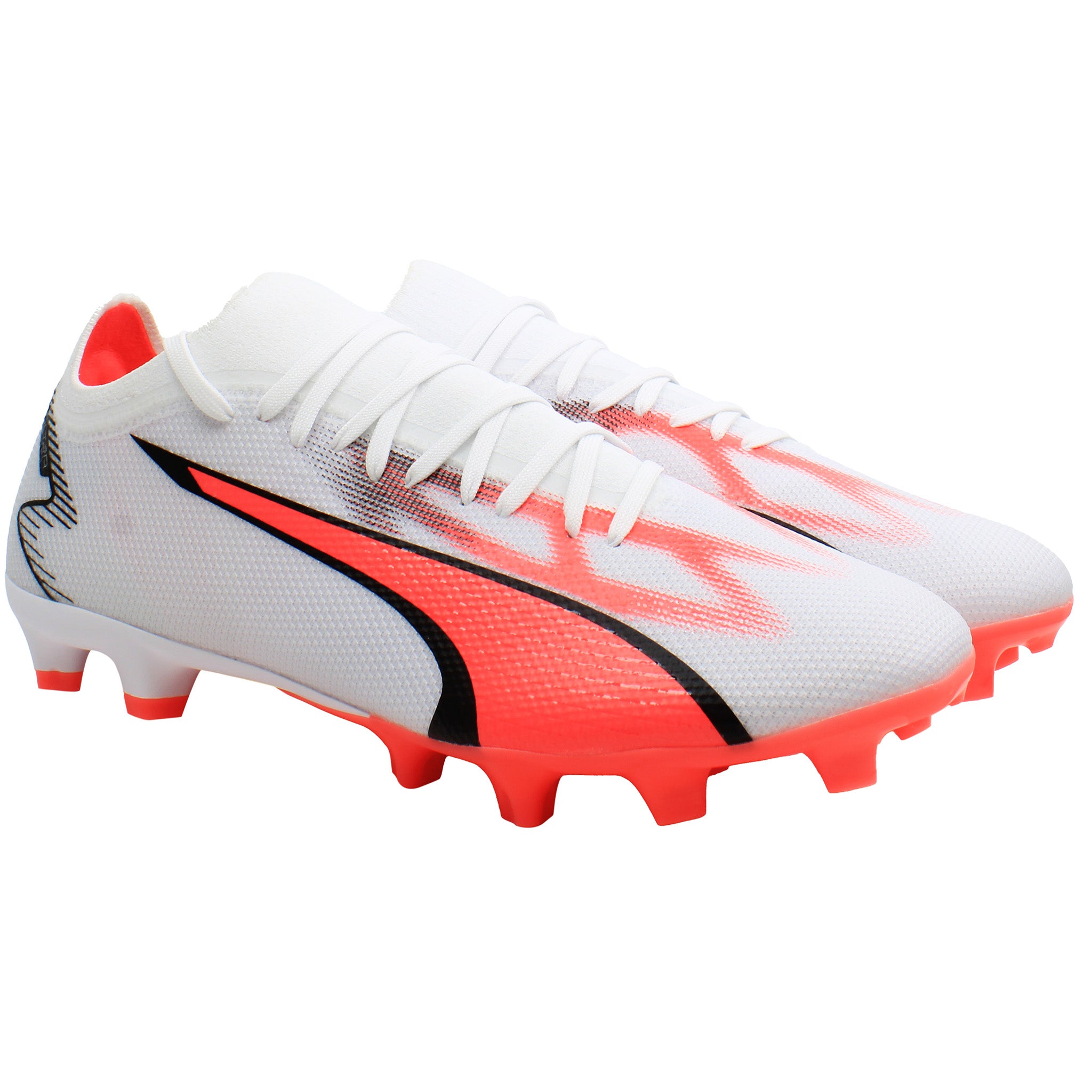 Puma Ultra Match FG/AG Womens White Football Boots