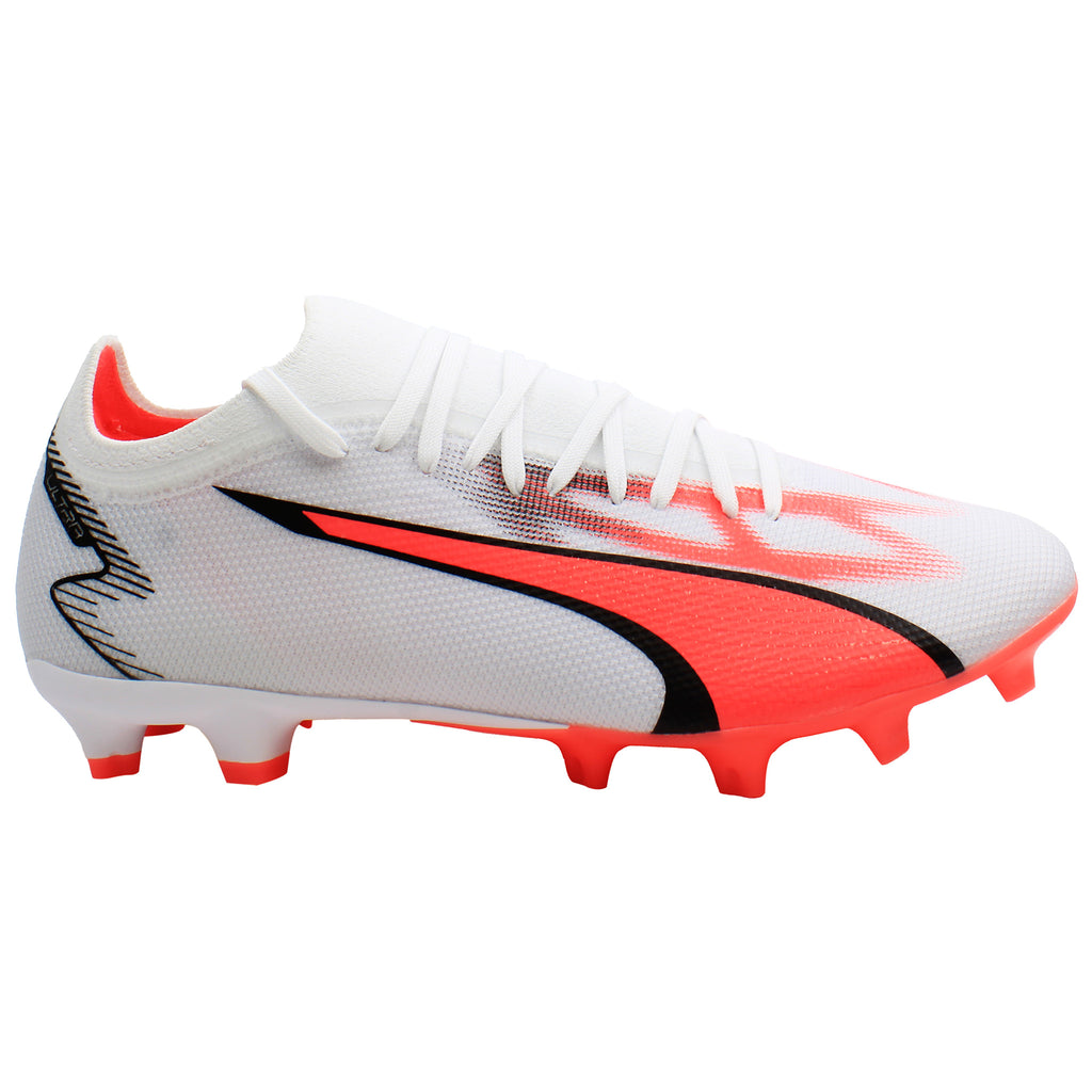 Puma Ultra Match FG/AG Womens White Football Boots