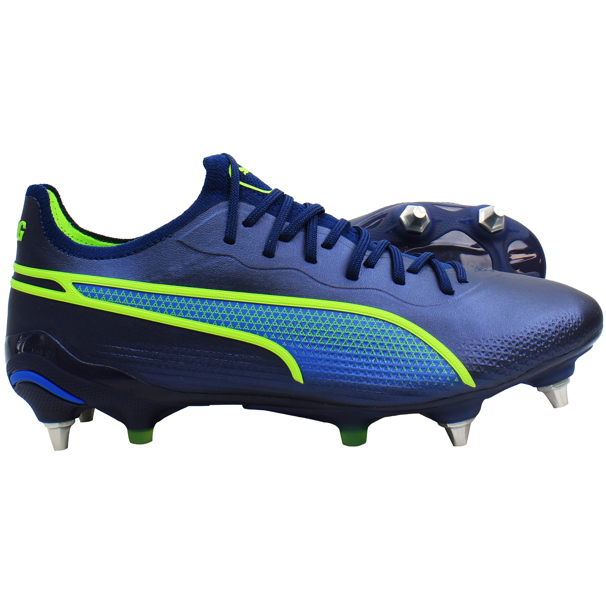 Puma King Ultimate MxsSG Mens Blue Football Boots