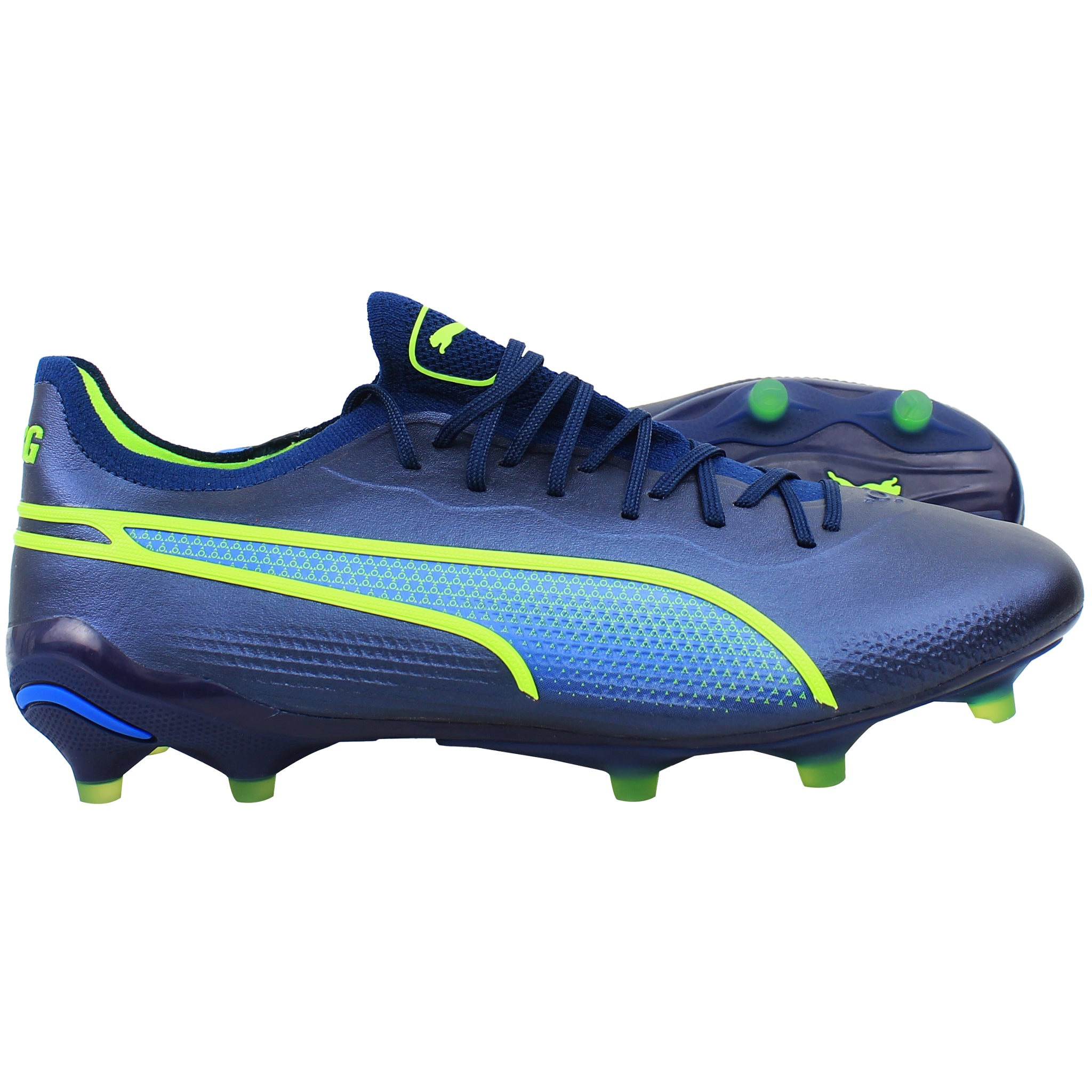 Puma King Ultimate FG/AG Mens Navy Football Boots