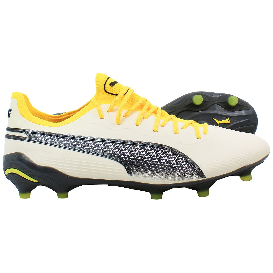 Puma King Ultimate FG/AG Mens Off White Football Boots