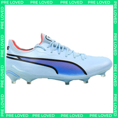 Puma King Ultimate FG/AG Womens Blue Football Boots NO BOX