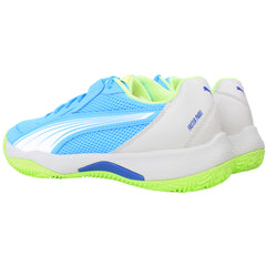 Puma Nova Court Mens Blue Padel Shoes