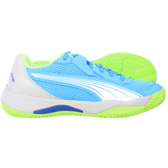 Puma Nova Court Mens Blue Padel Shoes