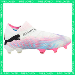 Puma Future 7 Ultimate FG/AG Mens White Football Boots NO BOX