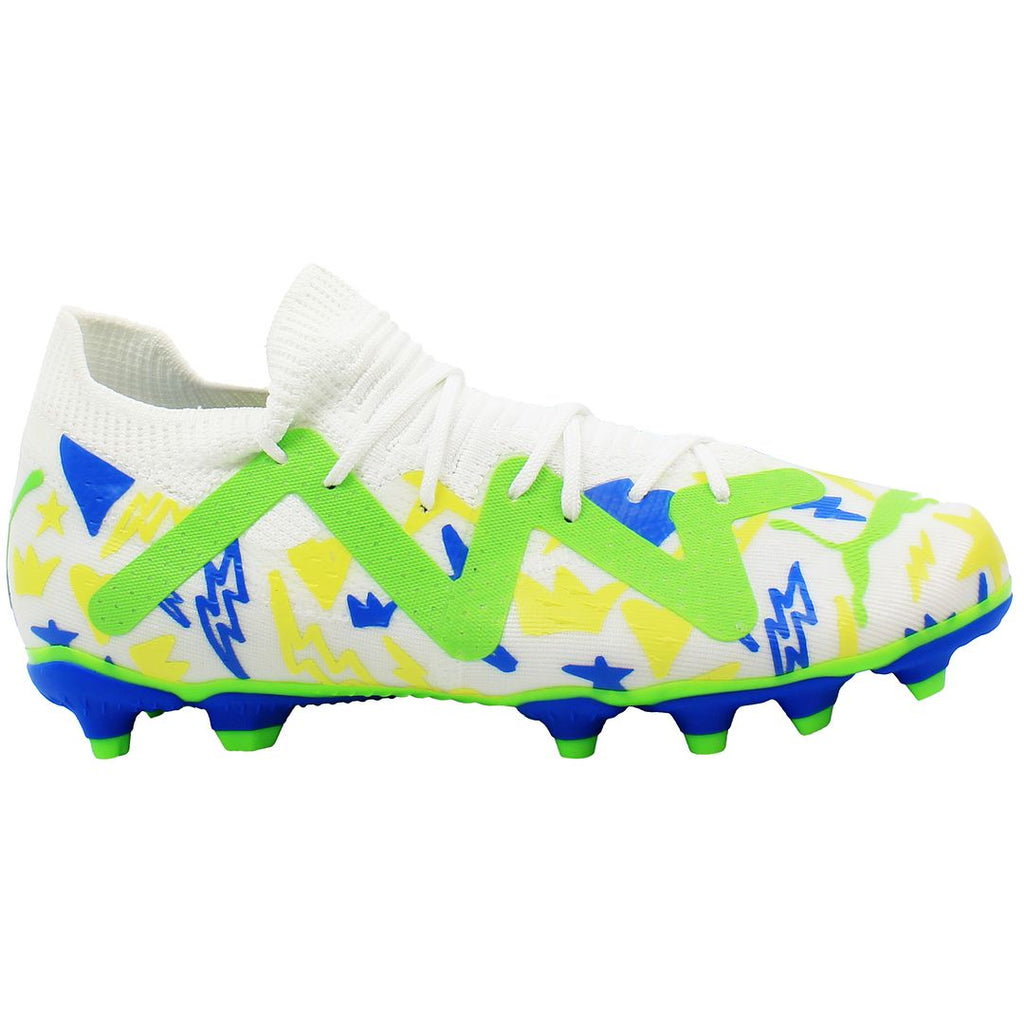 Puma Future Match x Neymar FG/AG Kids White Football Boots