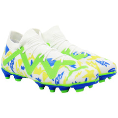 Puma Future Match x Neymar FG/AG Kids White Football Boots