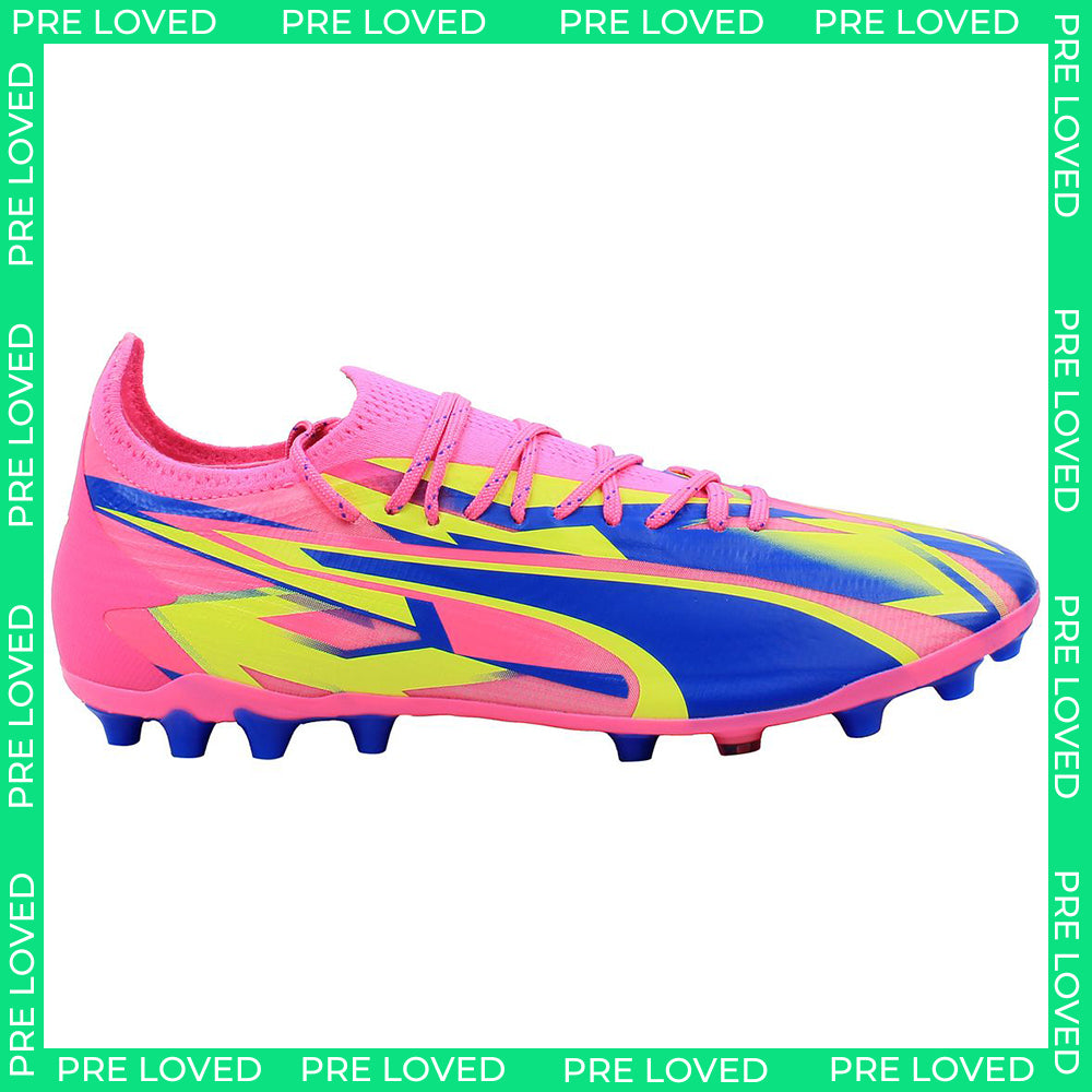 Puma Ultra Ultimate Energy MG Mens Pink Football Boots NO BOX