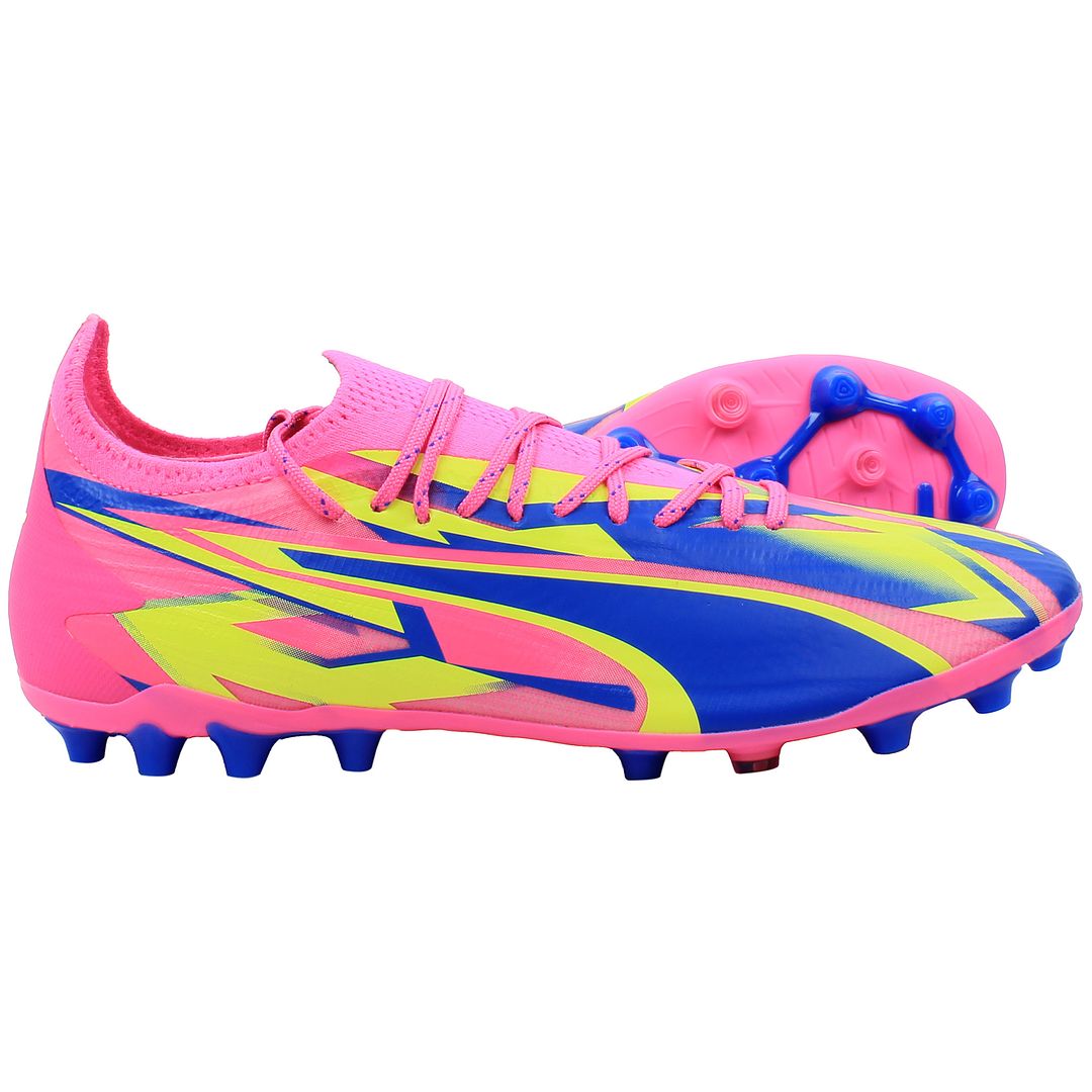 Puma Ultra Ultimate Energy MG Mens Pink Football Boots