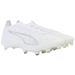 Puma Ultra 5 Pro FG/AG Mens White Football Boots