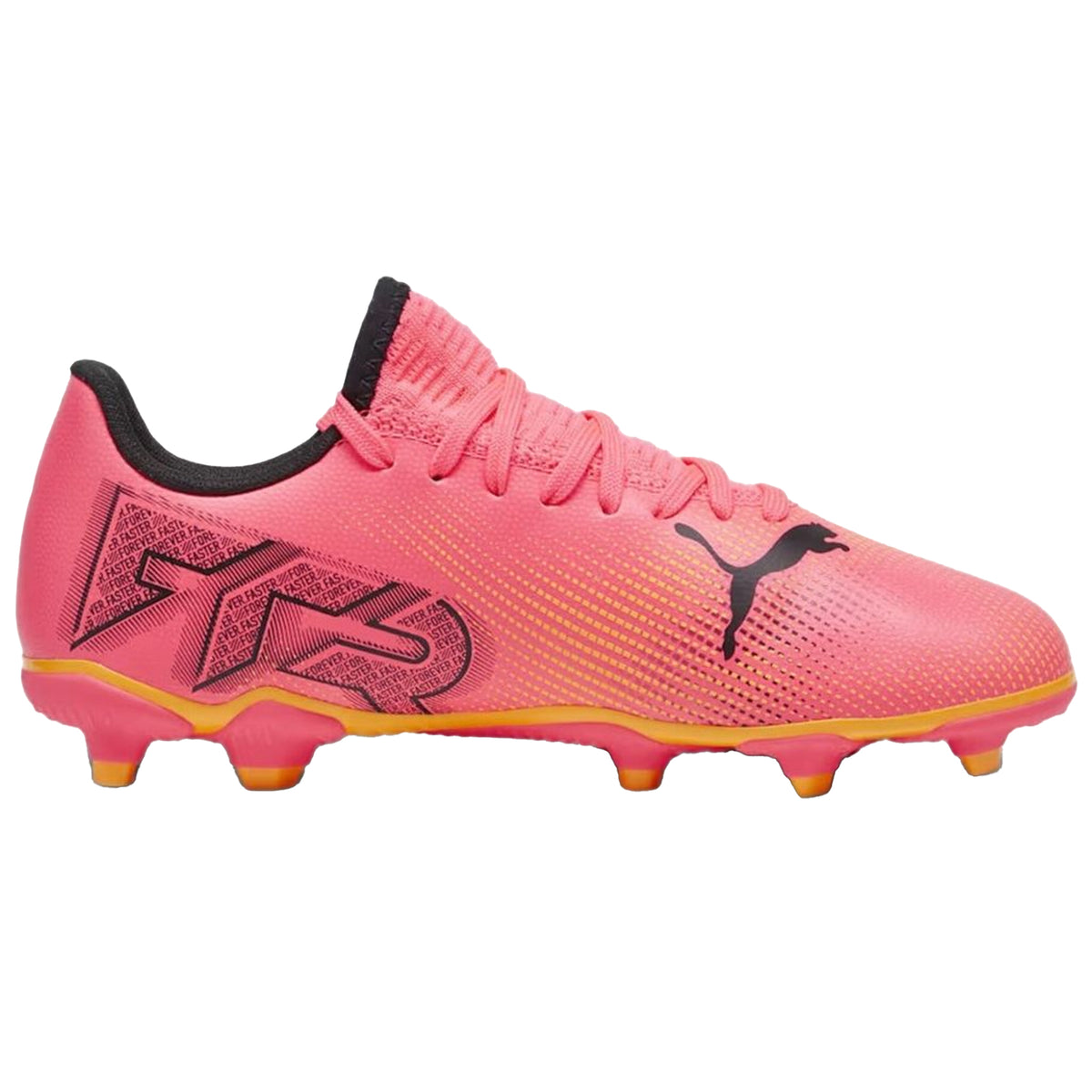 Puma Future Play 7 FG/AG Kids Red Football Boots
