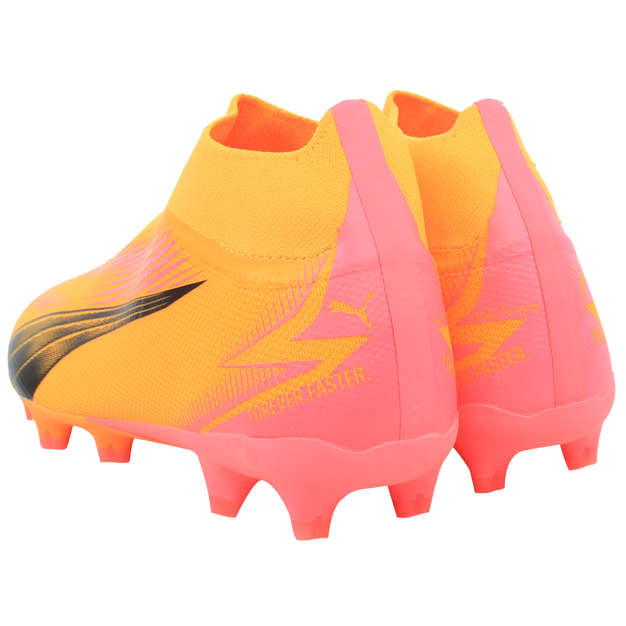 Puma Ultra Match+ LL FG/AG Mens Orange Football Boots