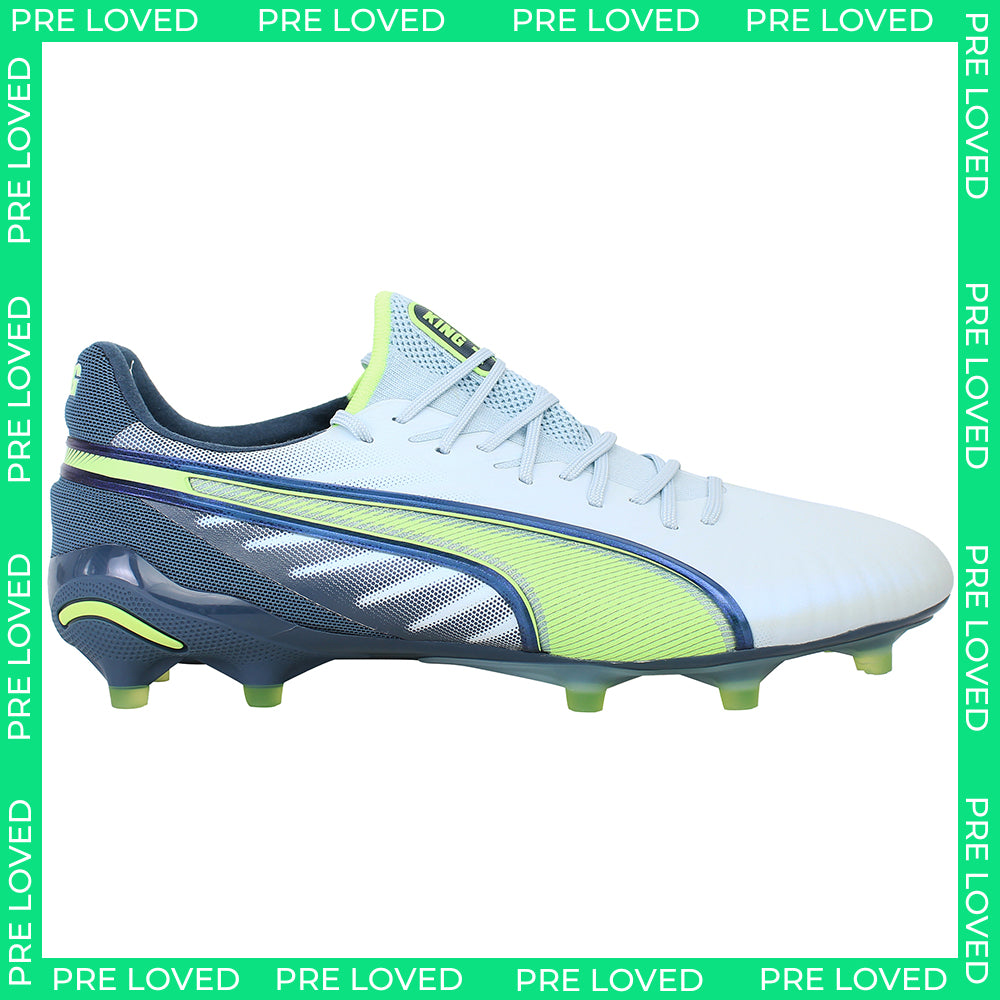 Puma King Ultimate FG/AG Mens Blue Football Boots NO BOX