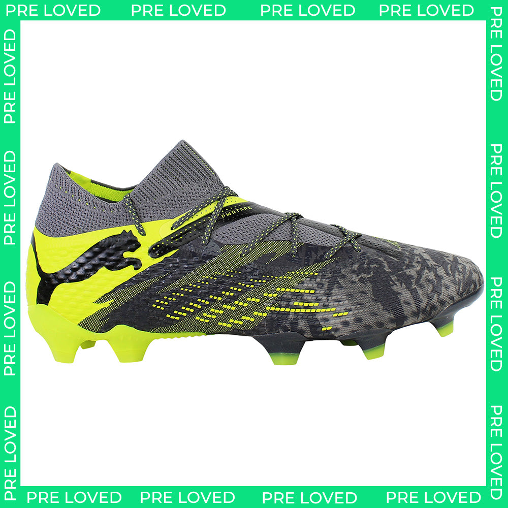 Puma Future 7 Ultimate Rush FG/AG Mens Dark Grey Football Boots NO BOX