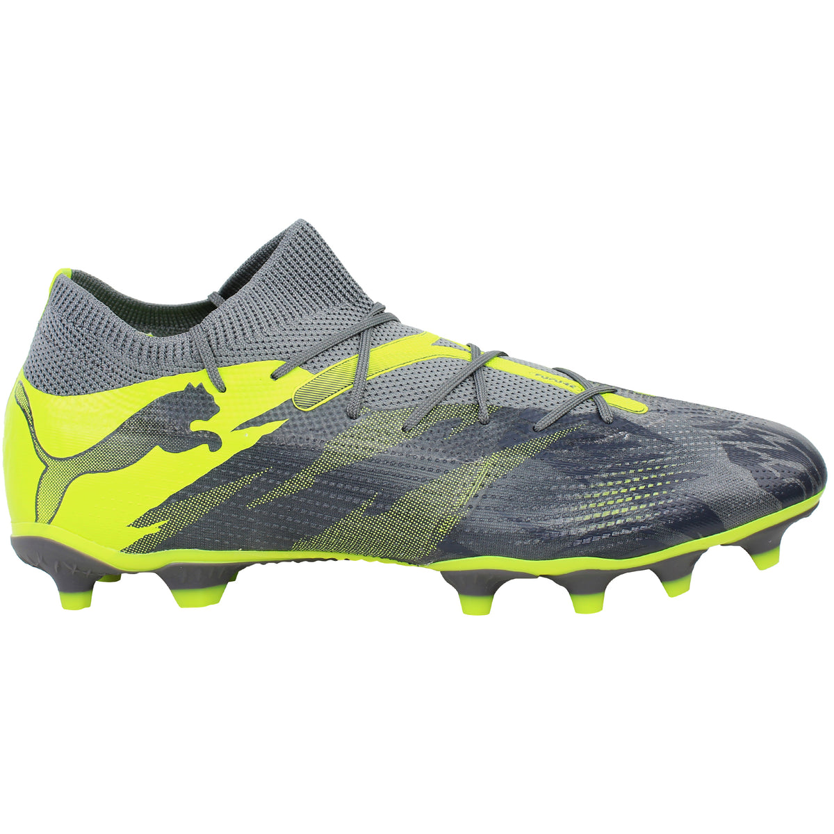 Puma Future 7 Match Rush FG/AG Mens Grey Football Boots