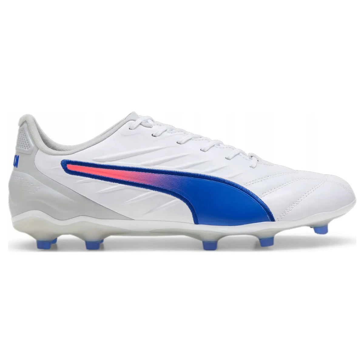 Puma King Match FG/AG Mens White Football Boots