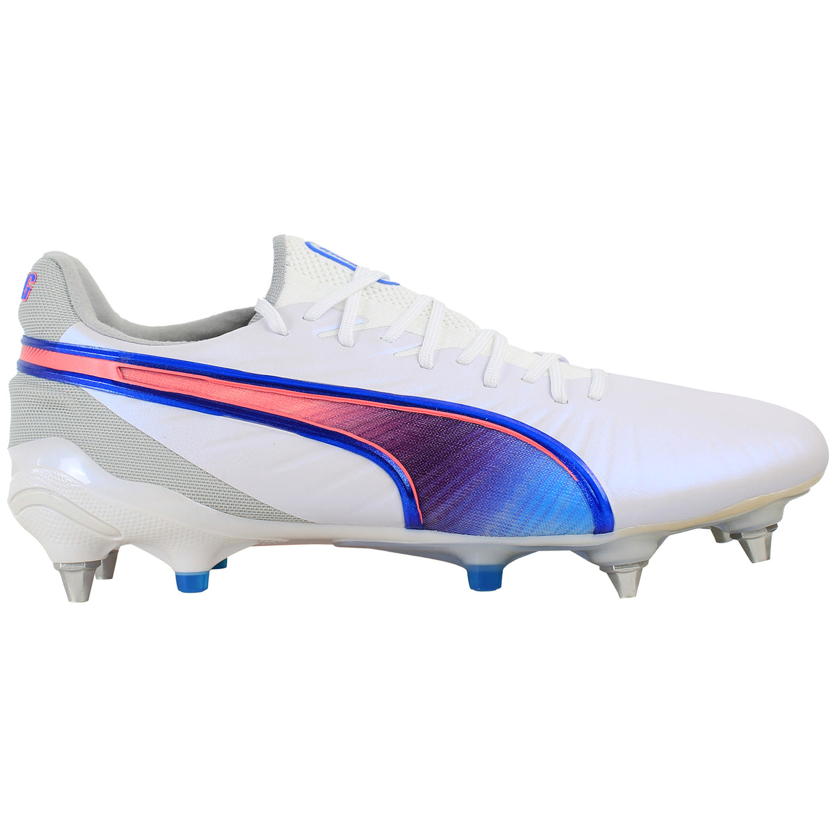 Puma King Ultimate MxSG Mens White Football Boots