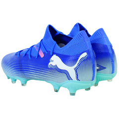 Puma Future 7 Match FG/AG Mens Blue Football Boots