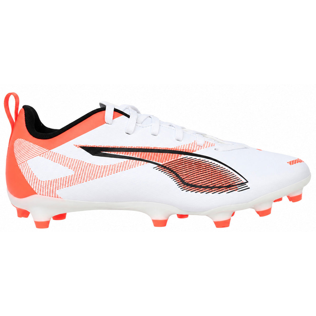 Puma Ultra 5 Play FG/AG Kids White Football Boots