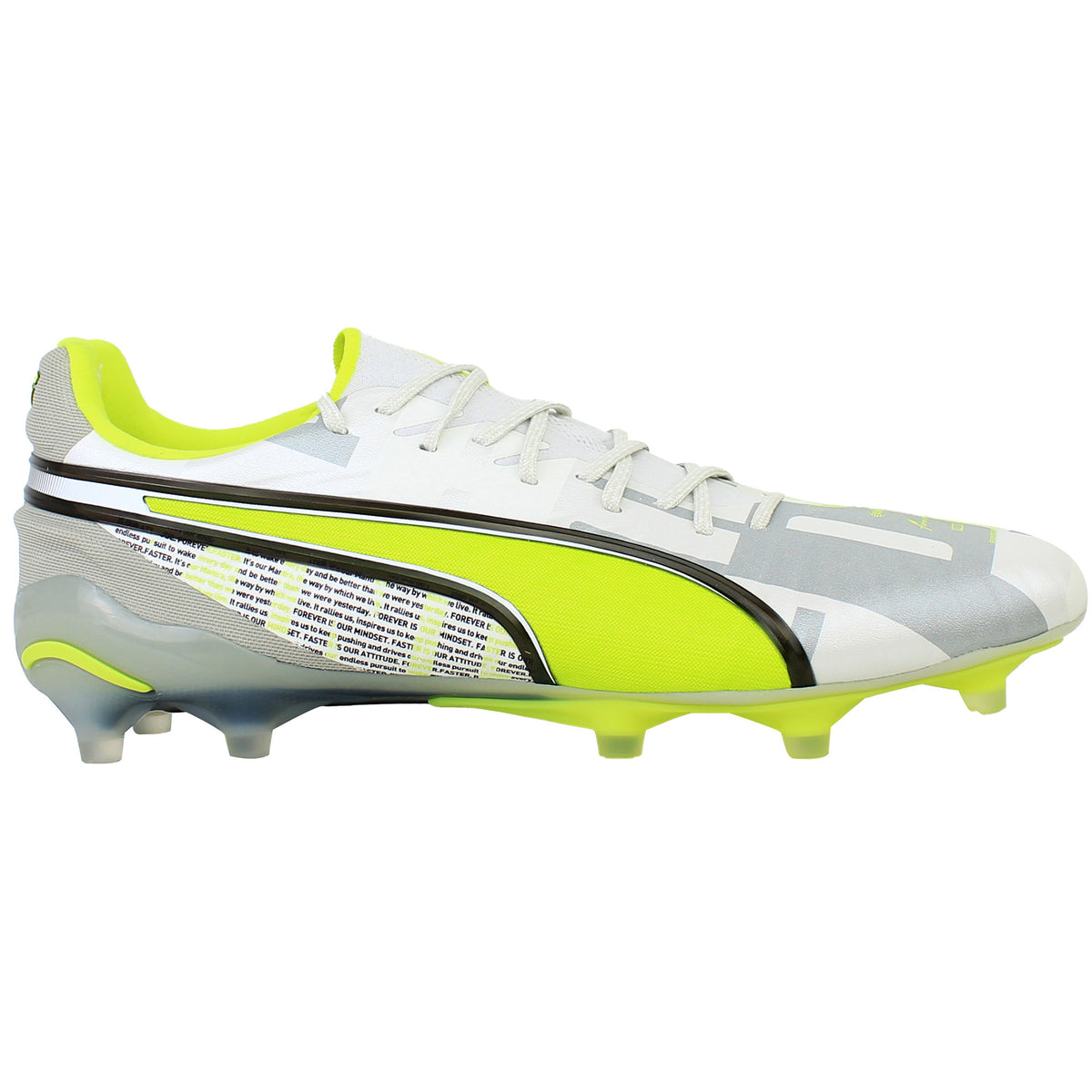 Puma King Ultimate Forever FG/AG Mens White Football Boots