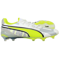 Puma King Ultimate Forever FG/AG Mens White Football Boots