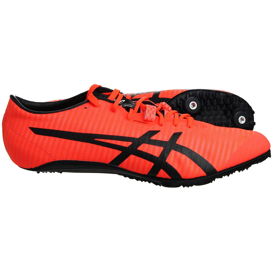 Asics SonicSprint Elite 2 Track and Field Mens Orange Shoes