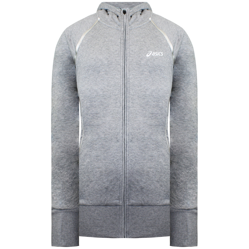 Asics Knit Womens Grey Track Jacket