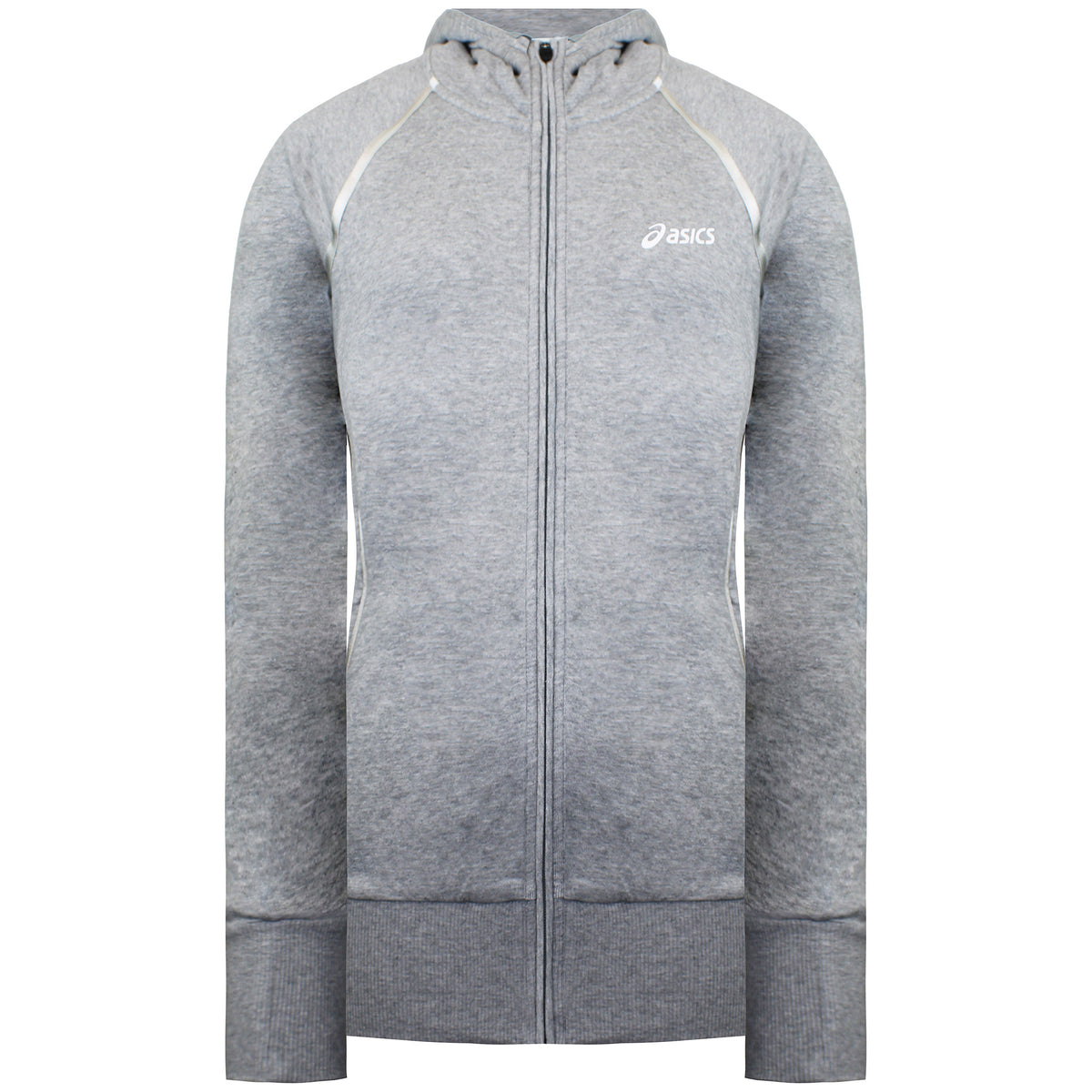 Asics Knit Womens Grey Track Jacket