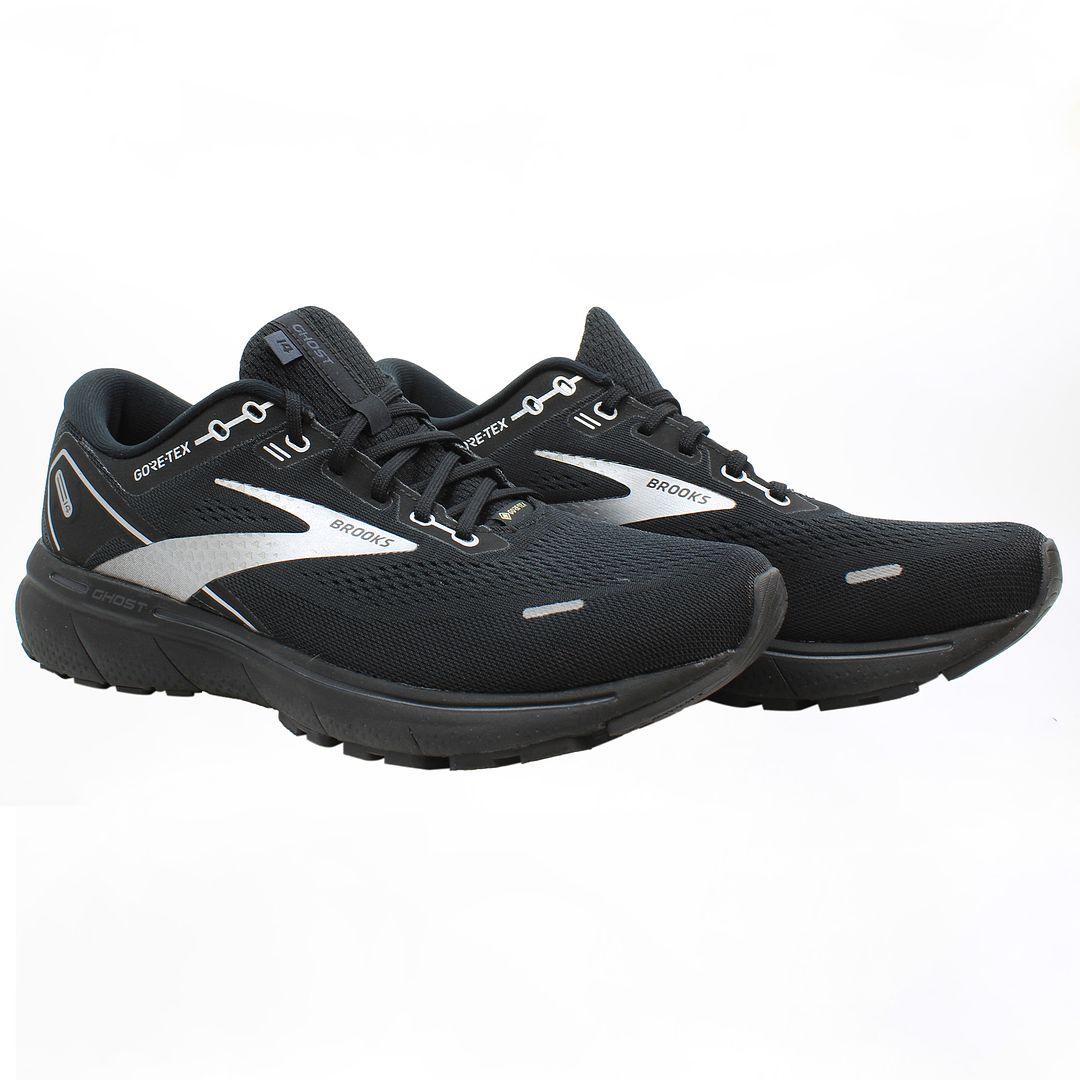 Brooks Ghost 14 GTX Mens Black Running Trainers - Missing Insoles